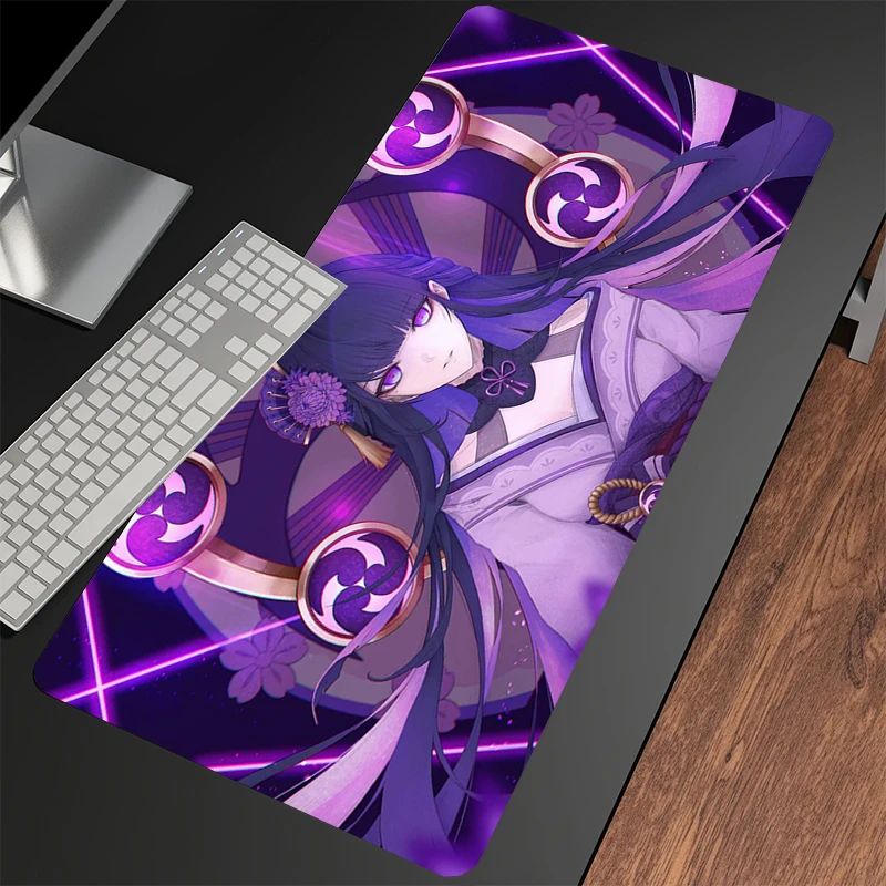 

Genshin Impact Mouse Pads Gaming Mousepad Gamer Mouse Mat Keyboard Mats Desk Pad Mousepads XXL 90x40cm For Computer