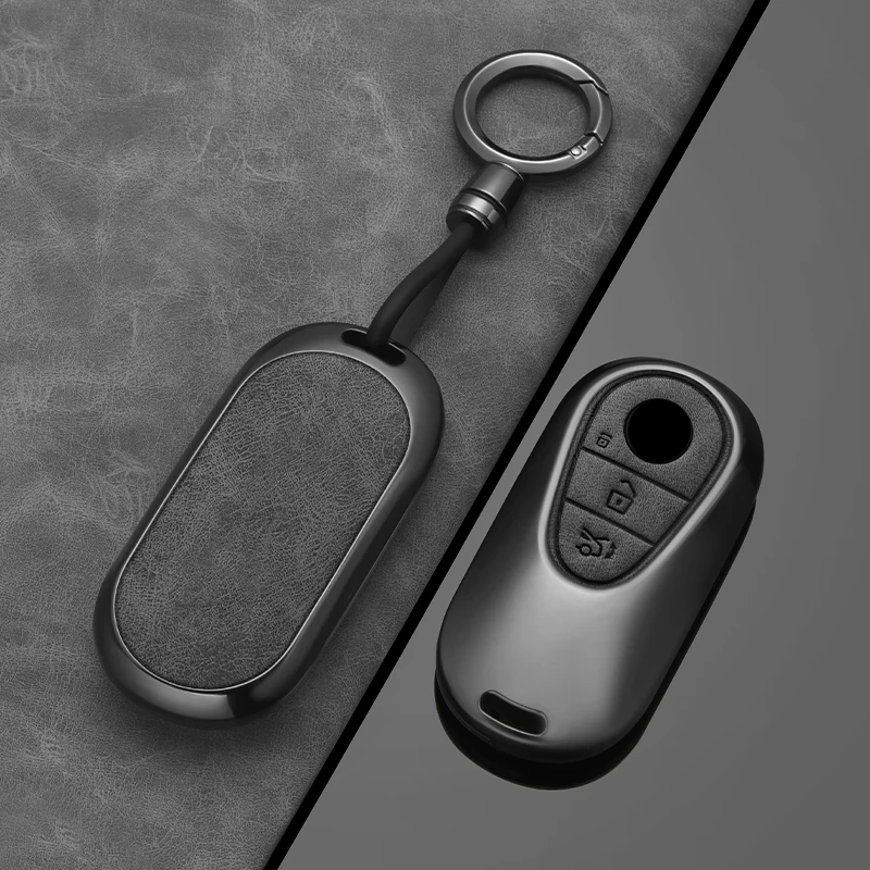 Alloy Style Fashion Car Key Case Cover Shell Fob For Mercedes Benz A C E S G Class GLC CLE CLA W177 W205 W213 W222 X167 AMG key case car key shell car key key shell