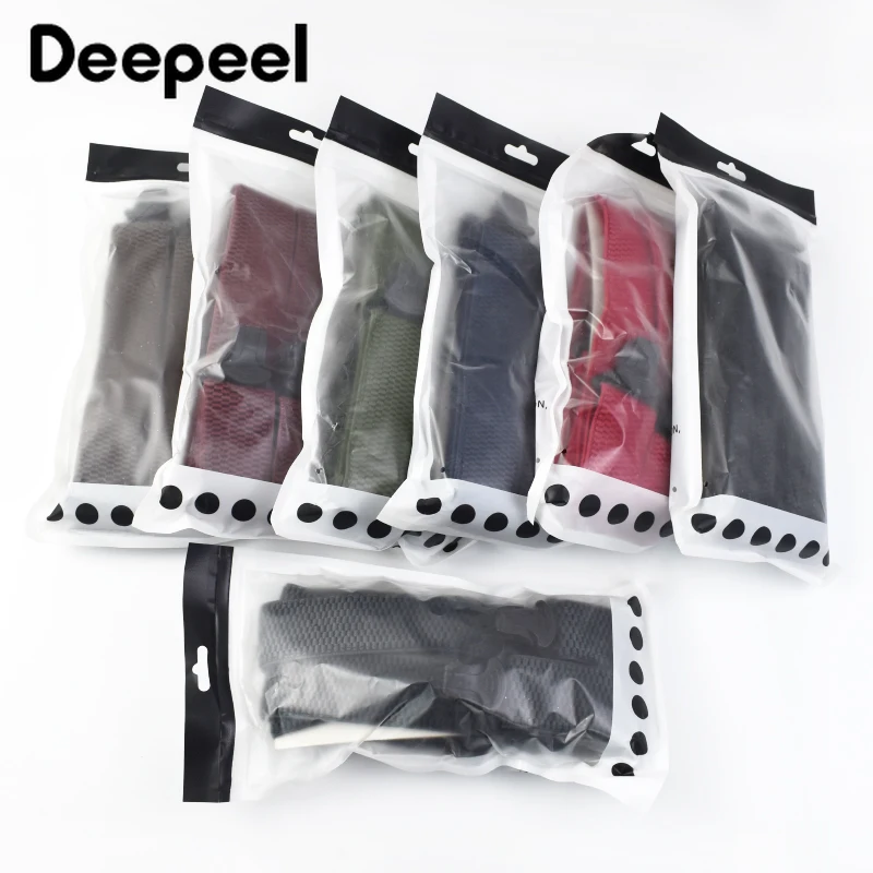3.5*120cm Adult Men's Suspender X-Type Elastic Braces 4 Clips Plastic Buckles Strap Harness Work Accessories