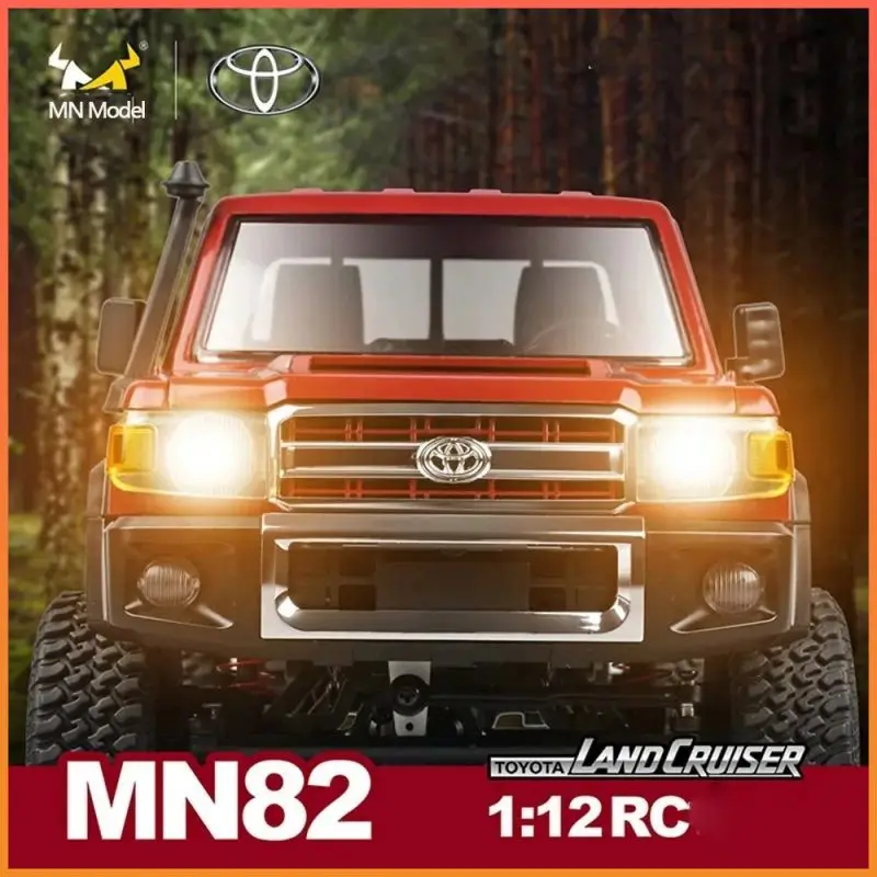 MN82 Remote Controlled Climbing Off-road Vehicle 1:12 Full Scale 4WD for Toyota LC79 Simulation RC Model Children Toy Rc Car 3