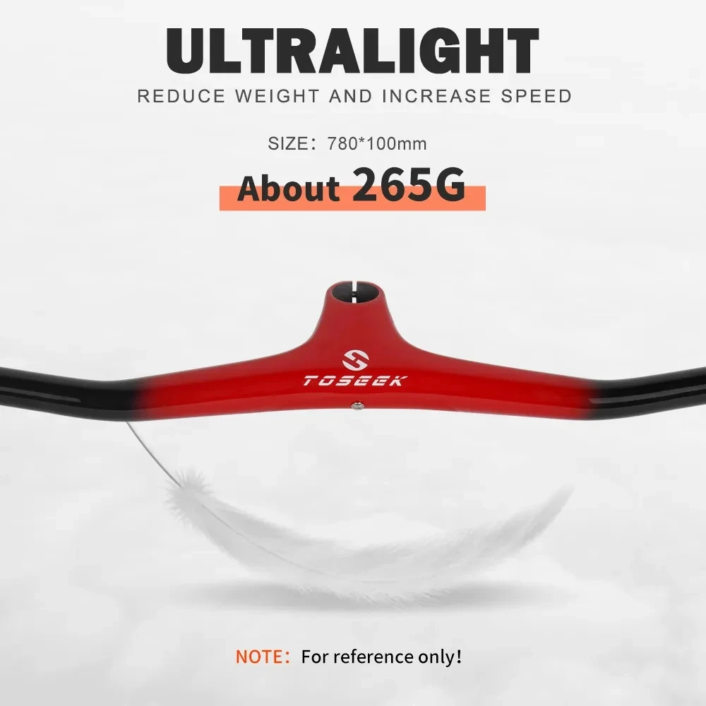 マウンテンバイク ハンドルバー tsl180 10度 カーボン 一体型 ハンドルバー 260g Width 780-70/80/90/100/110mm : カーボンマウンテンバイクハンドルバーとステム - 10度統合MTBハンドルバー幅600-780mm  自転車ハンドルバー自転車ハンドルバーとマウンテンバイク用70-110mmステム (ブラックシルバー、780x110mm) : スポーツ＆アウトドア