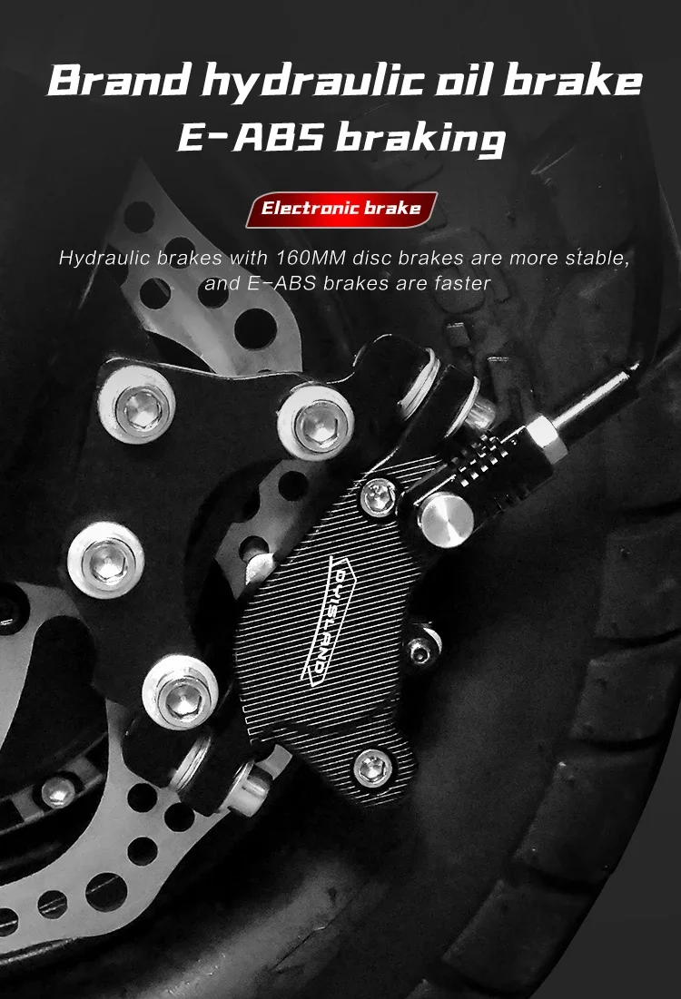 EU shipped Boyueda S4 8000w 60V 43ah maximum speed 85KM/H dual motor adult off-road electric scooter foldable 13 inches S29676c17dfe4463aa9015046a4789112m