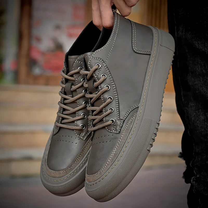 Botas Altas Botas Casuales Para Hombre Moda Botas Altas Botas