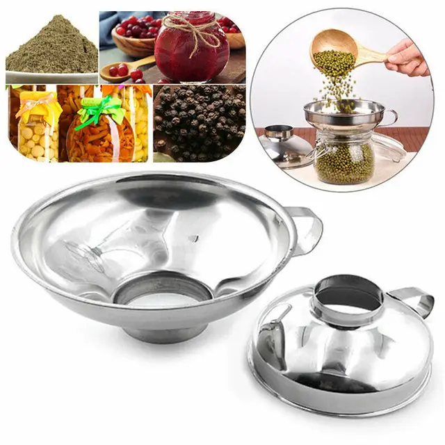 한정된 기간 동안 할인된 스테인레스 스틸 넓은 입 깔때기 구매하세요!