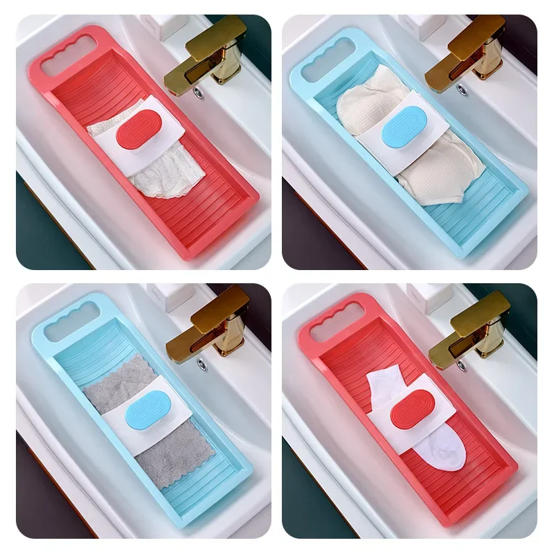 Laundry Board Washing Machine Portable washboard dormitory washing underwear socks washing machine Baby Clothes Clean Tool Laundry Products Scrubboards