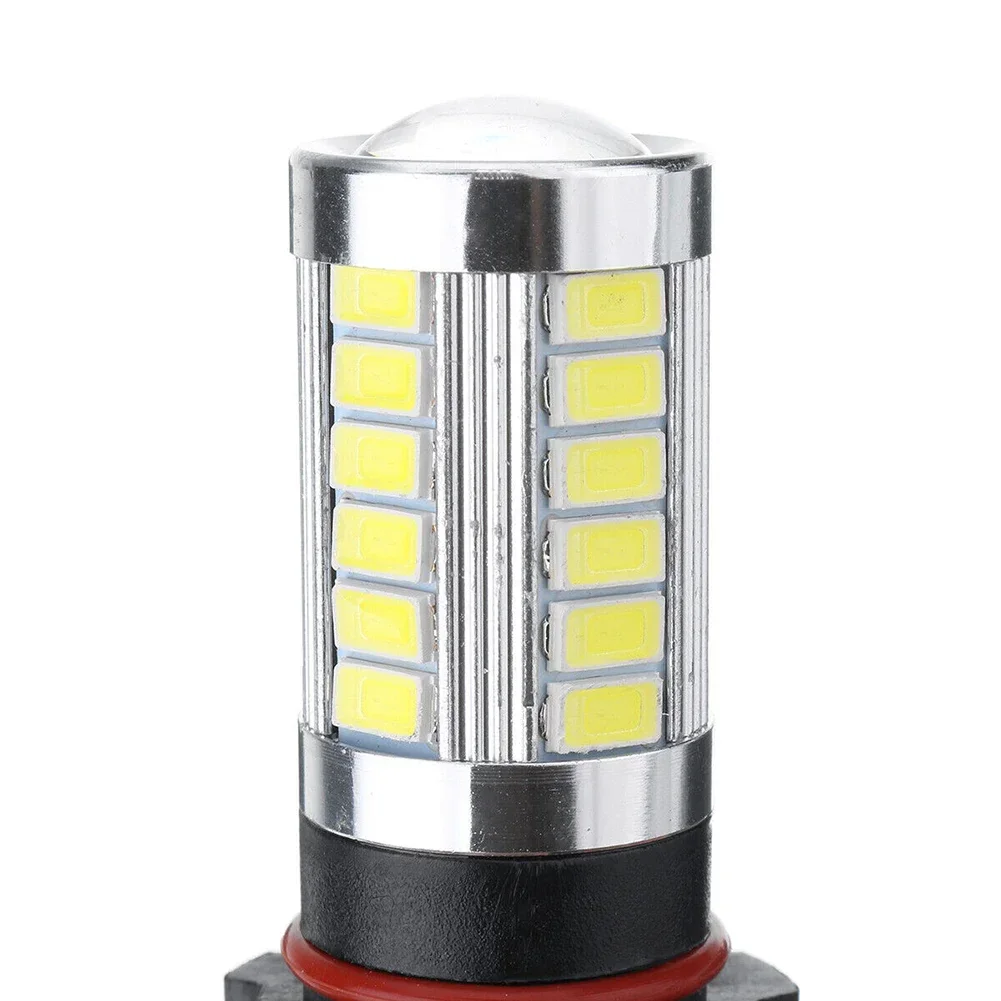 2pcs/set P13W White LED Fog Light Bulbs Daytime Running Light DRL Accessories For A4 B8 Fog Lamp Bulbs 6000-6500K Replacement led light led bulb led fog light fog and headlight bulbs