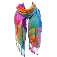 Fashion Women's Silk Scarf Luxury Satin Shawl Wraps pashmina scarf 4