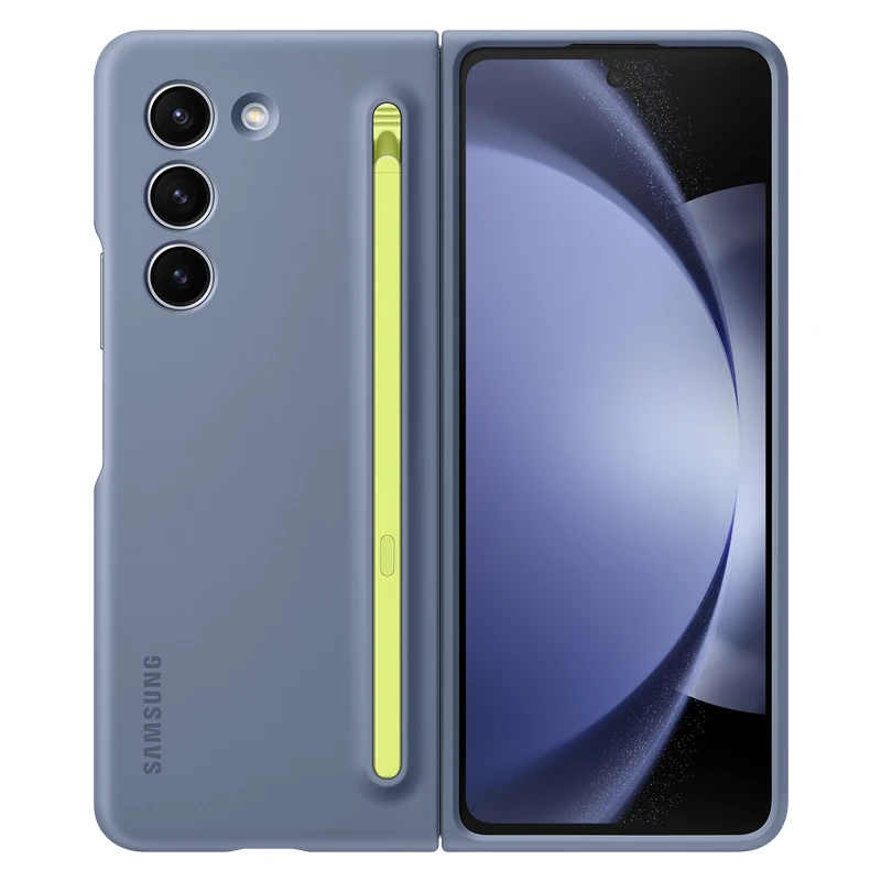 Original Samsung Galaxy Z Fold5 S-Pen, Protective Case for Samsung Galaxy Z Fold 5 Silicone Cover, EF-OF94P
