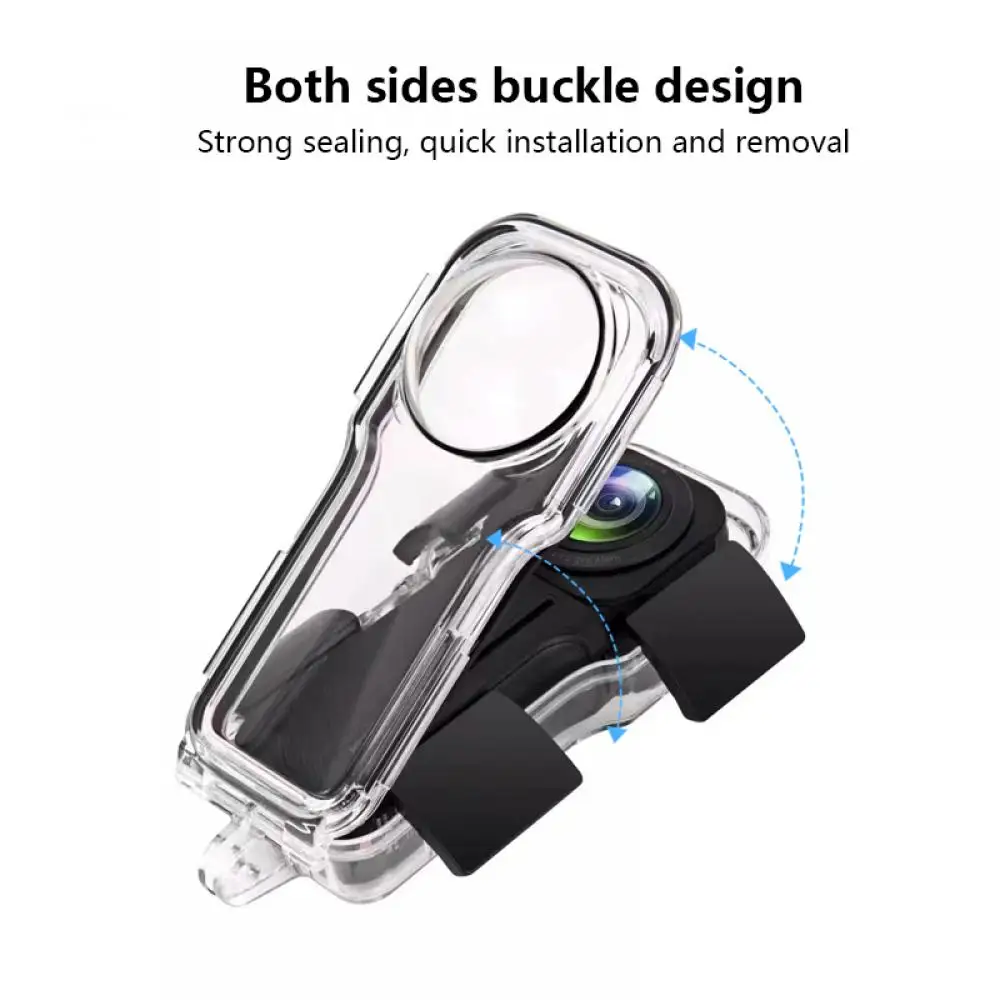Insta360 One RS 1인치 360 에디션용 40m 수중 방수 하우징 케이스 Insta360 액션 카메라용 보호 커버 쉘