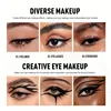 PECOLOVERS Precision Tip Liquid Eyeliner - Smudge-Proof & Long-Lasting Waterproof Formula for Professional Eye Makeup 5