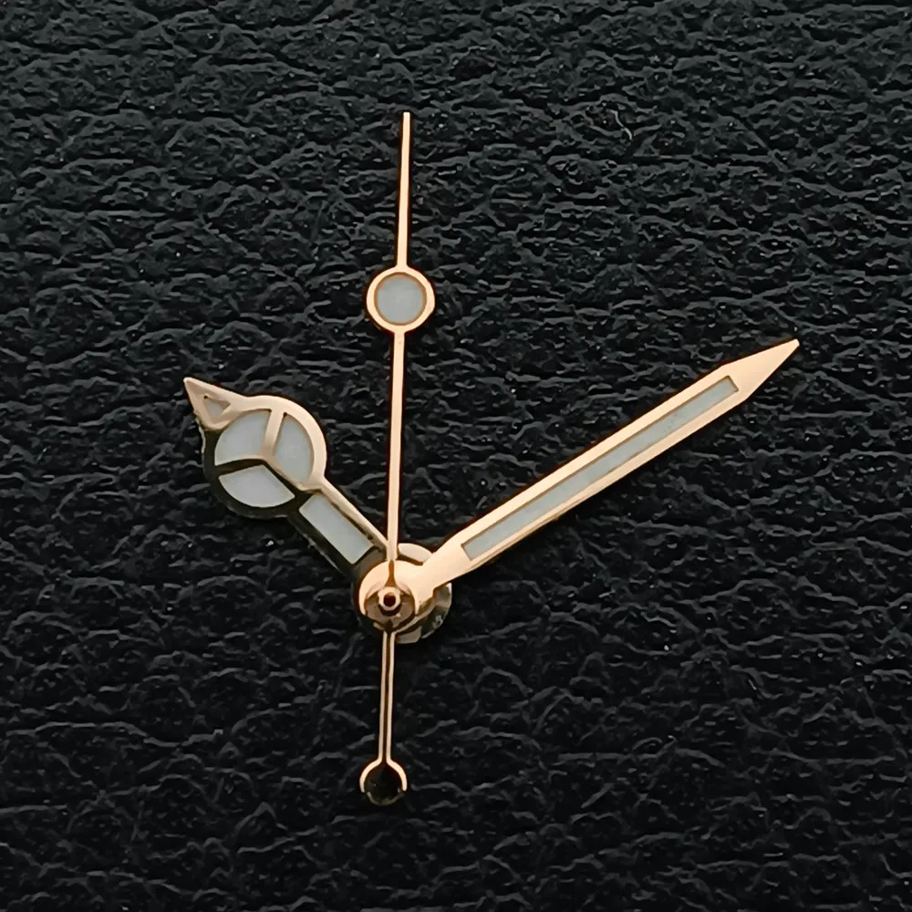Watch accessories hands C3/bgw9 blue green luminous fit NH-35-36 movement mechanical wrist watch silver gold rose gold black