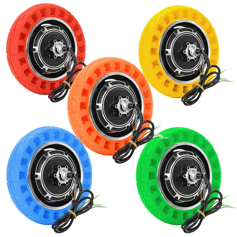 

48V 500W Electric Scooter Brushless Hub Motor for Kugoo M4/M4PRO Electric Scooter 10 Inch Inflatable Tire Rear Wheel Motor