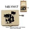 Detective Conan Main Theme Music Box One Truth Prevails Wooden Hand 18 Note Movement Birthday Gifts For Fans Christmas New Year 5
