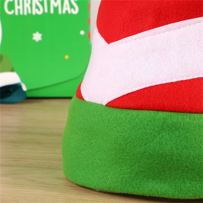 Party Hat MerryChristmas Plush Hat for Festival Family Gathering PartyFavor Props Holiday Decorative Santa