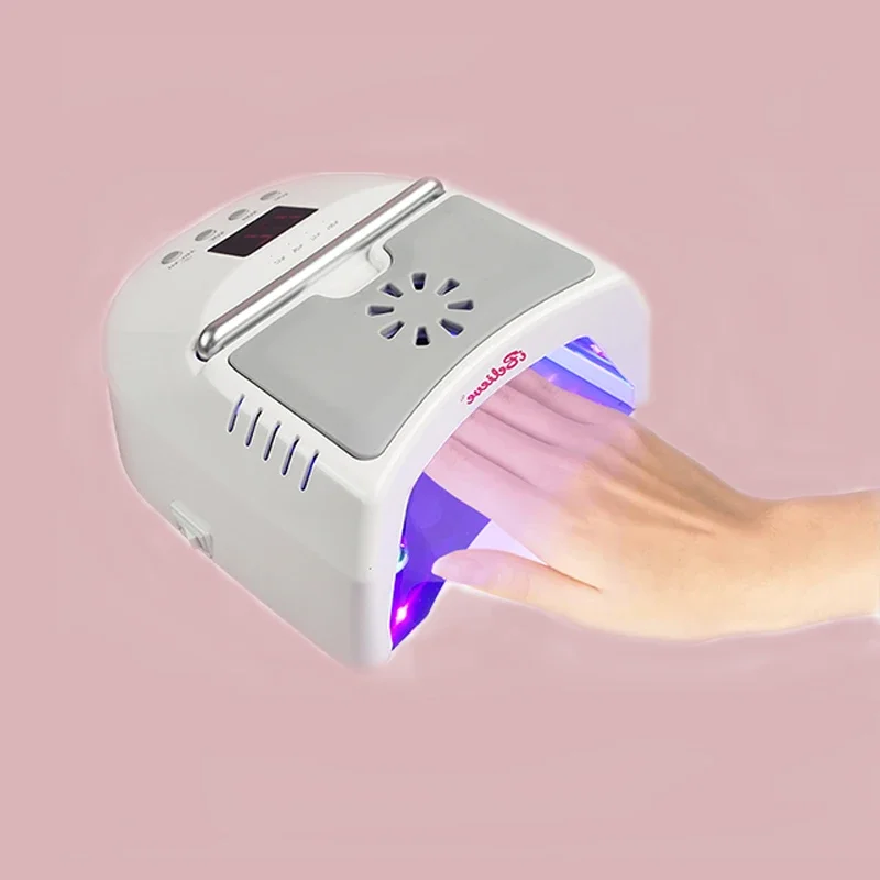 IBelieve 72w Fast Dry Nail Lamp Cooling Fan Manicure Light High End Salon Polish Machine Cordless Heat Dissipation UV Lampara 4