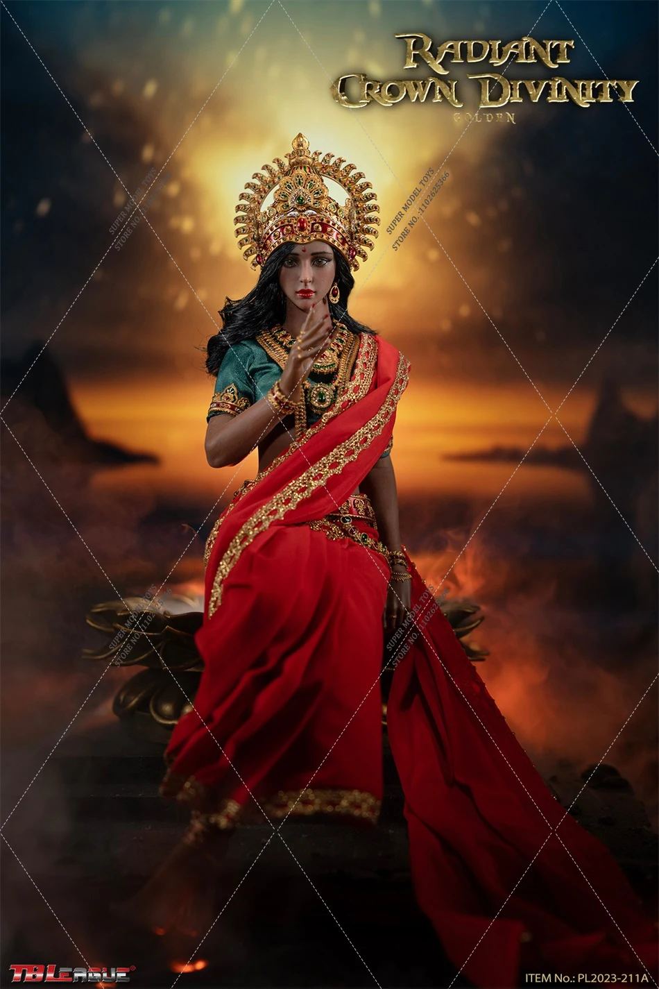 Radiant Crown Divinity (Silver) Sixth Scale Figure by