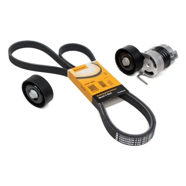 For E87 Case 116İ V Belt And Tensioner Set Continental Strap |