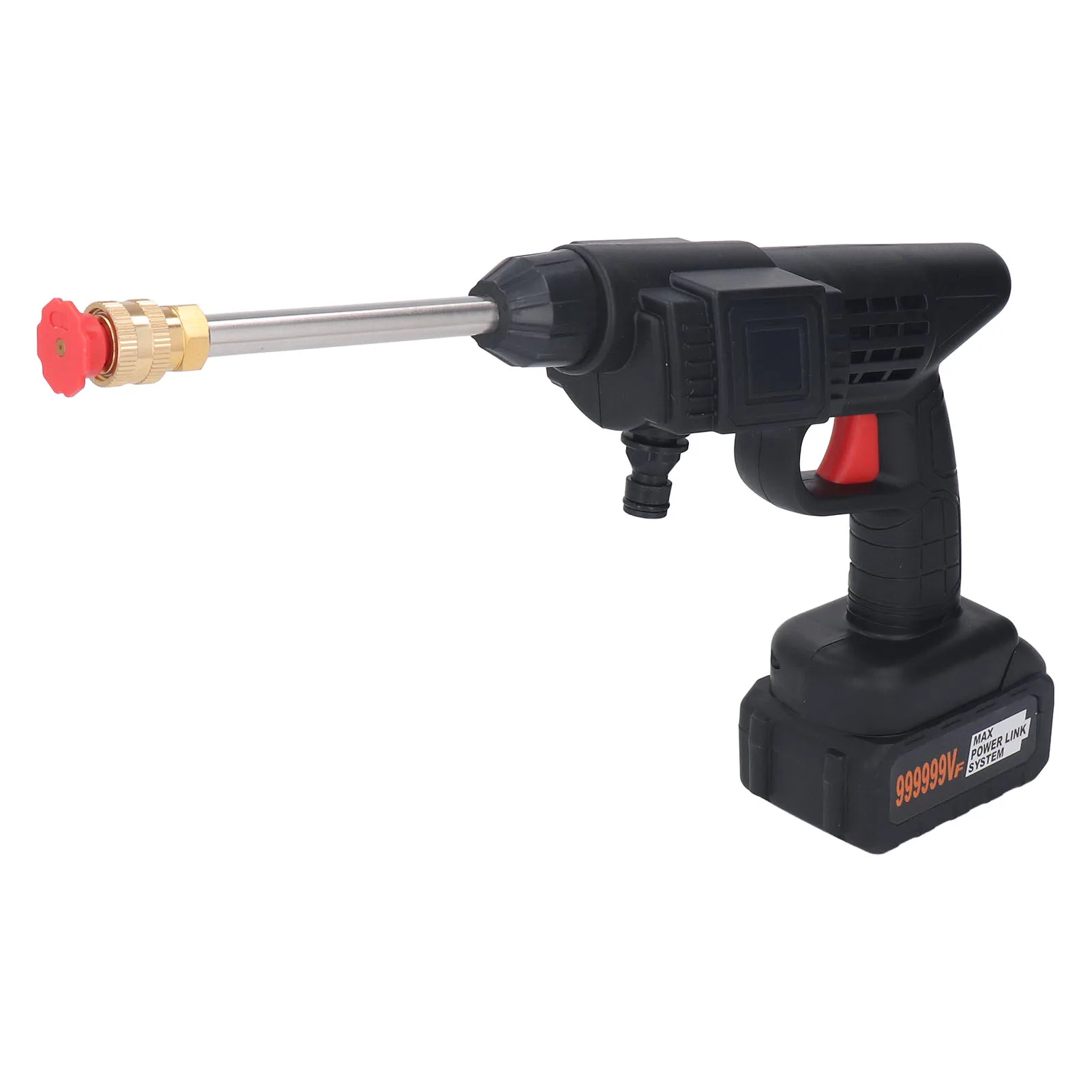 Cordless Car Washer High Pressure Handheld Power Washer Gun for Flower Watering Floor Cleaning 100-240V