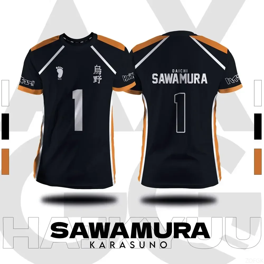 Haikyuu Anime Jersey Tee 5