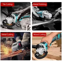 מקורי Makita DGA404 מסור זוויתי ללא מברשת מכונת חיתוך פוליש כלי חיתוך זוויתי אלחוטי עבור סוללת Makita 18V 4