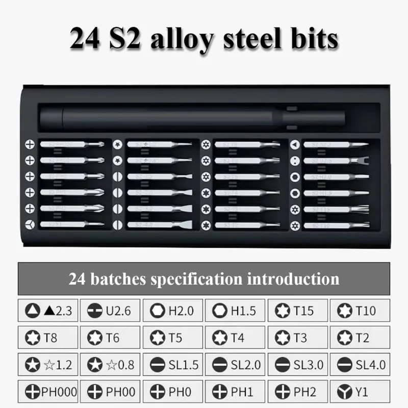 1set Multi-purpose Set of Mobile Phone Repair and Dismantling Screwdriver Tool Set for Smart Home PC Phone Repair