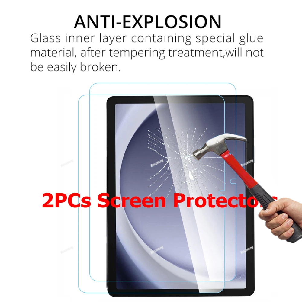 Premium Tempered Glass Screen Protector Duo - Scratch Resistant Film