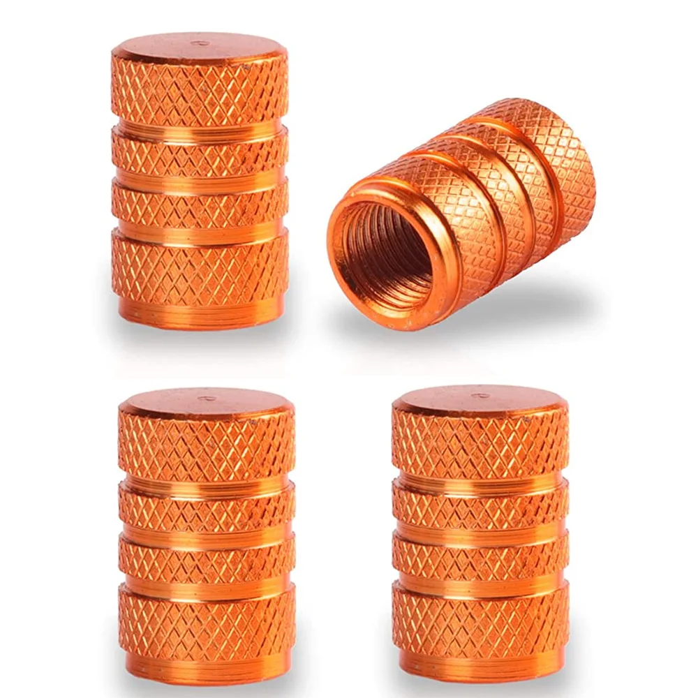 Aluminum Alloy Waterproof Tire Valve Stem Caps - Universal Fit