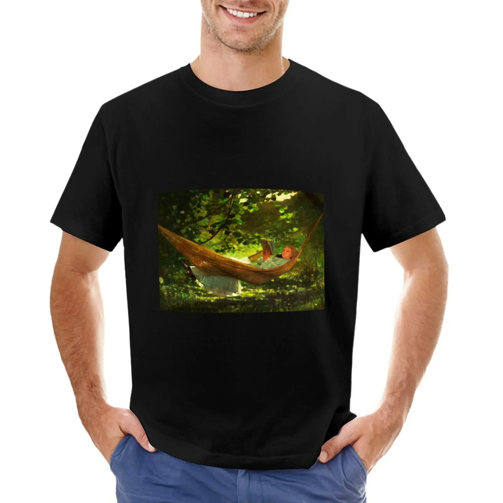 

Winslow Homer - Sunlight and Shadow T-Shirt graphic t shirts sweat shirts, men