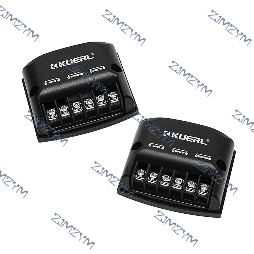 6.5인치 차량용 오디오 개조 앞문 2웨이 스피커 세트 최대 출력 160W RMS 40W 차량용 실내 오디오 시스템 스피커