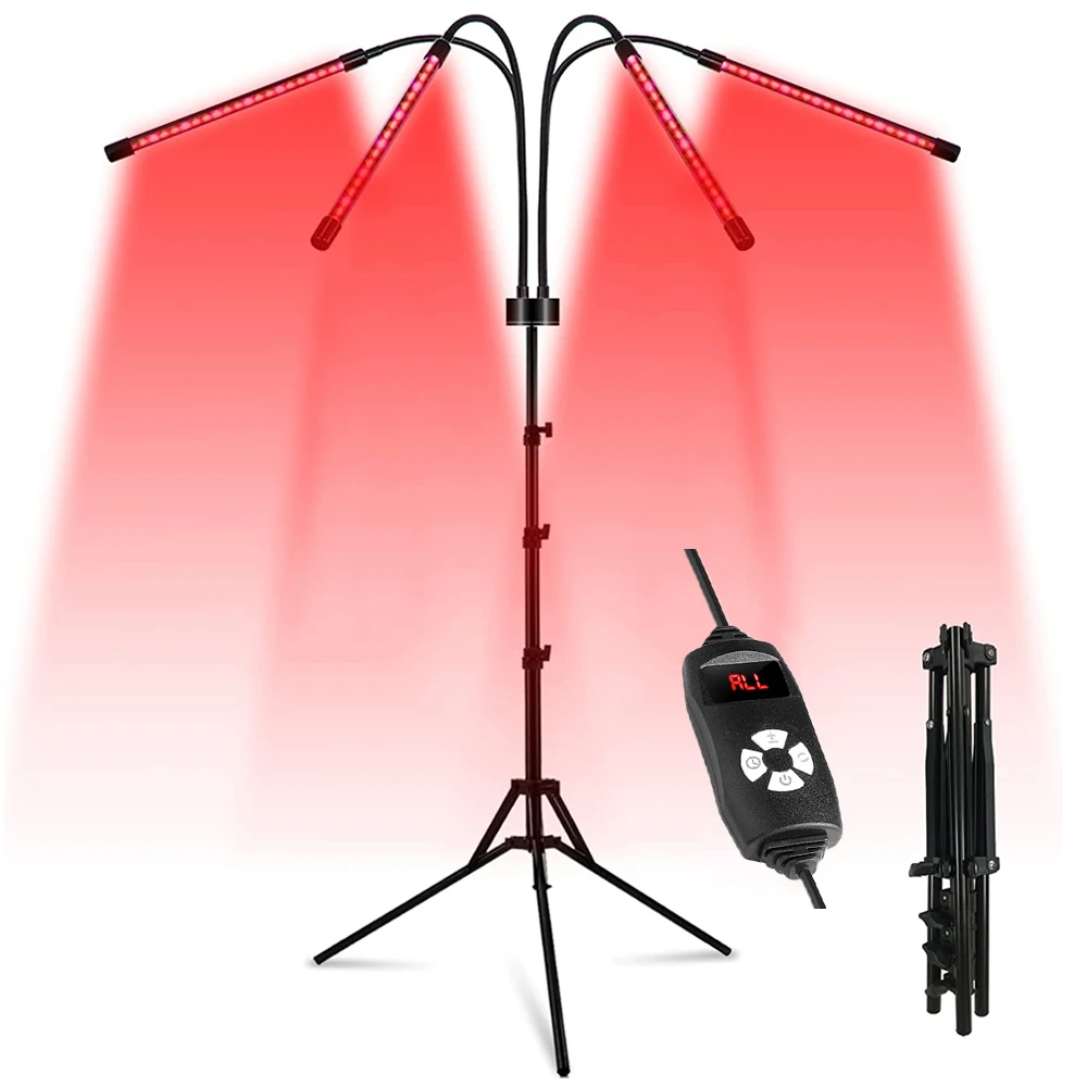 Infrared Red Light Therapy Device With Stand 80leds 660nm ＆ 850nm Red Light Therapy For Body