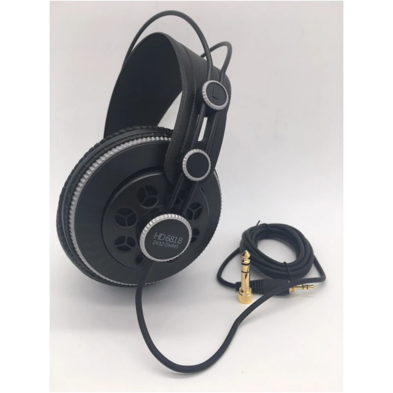 전문가용 스튜디오 헤드폰 Superlux HD681B 세미 오픈 다이나믹 스테레오 모니터링 헤드셋, DJ Hifi 노이즈 캔슬링 이어폰
