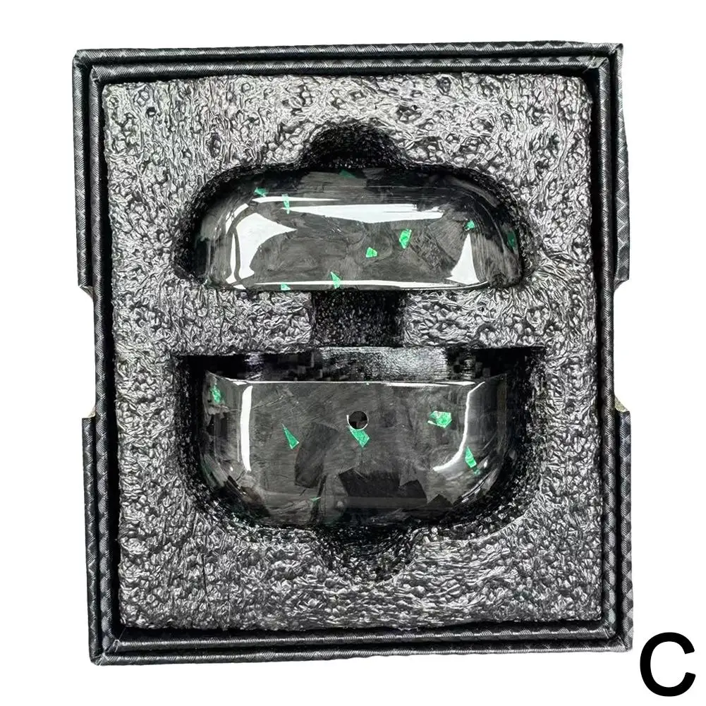 Custodia protettiva in fibra di carbonio adatta per Samsung Galaxy Buds 3Pro Design completamente chiuso Antigoccia Antigraffio e polvere-p V8W9 - immagine 3