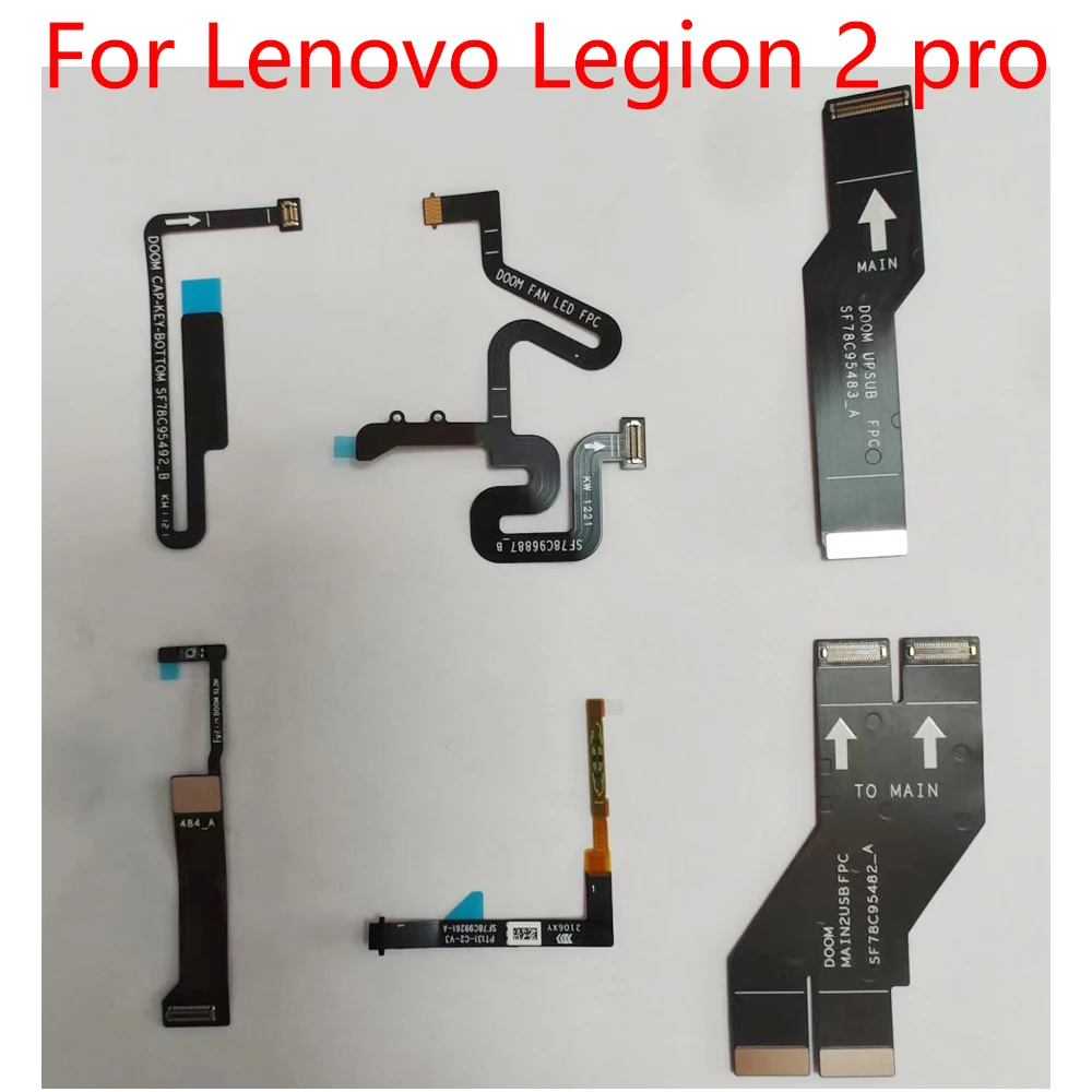 

For Lenovo Legion 2 pro 5G Power Volume Button Flex Cable For Lenovo Legion Phone Duel 2 Power On Off Volume Up Down Connector