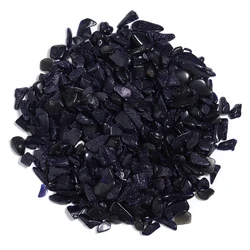 Natural Crystal Gravel Stones | Mixed Gemstones for Reiki, Ore Samples, and Aquarium Decor | 100g (Blue sandstone)