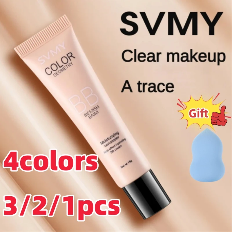 Bb cream cc cream 4colors BB Cream Natural Moisturizing Foundation Concealer Whitening Oil-control Makeup Cosmetics CC Cream Make Up Products