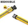 2Pcs/Pack 12 Colors Reflective Adjustable Cats And Small Dogs Collars With Bells Pet Supplies 4