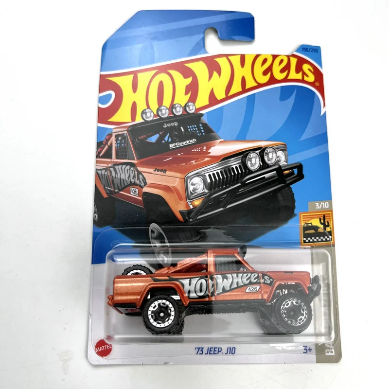 

2023-196 Hot Wheels Cars 73 JEEP J10 1/64 Metal Diecast Model Toy Vehicles