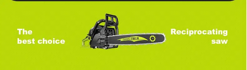 58cc Professional Wood Cutter Chain Waw Gas oline CHAINSAW With 20'' Guide