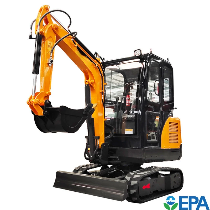Inductrial Small Digger Hydraulic Compact Crawler Mini Excavator 2 Ton 1 Ton 3.5 Ton Factory Hot