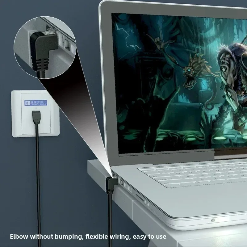 Cat5e Network Line Routing Line Category 5e Oxygen-free Copper Network Cable Computer Line Gigabit Transmission Jumper