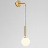 Modern Simple Glass Wall Lamp Nordic Creative LED Luxury Wall Lamps for Living Room Bedroom Bedside Wall Light Fixtures Lighting 1