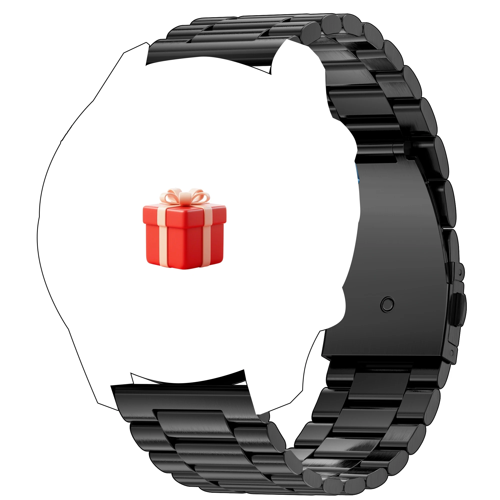 Novo Smartwatch Militar 2026 com bateria de 530mAh, GPS, resistência à água 3ATM, mais de 100 modos esportivos, Bluetooth e chamadas inteligentes._voghion.com