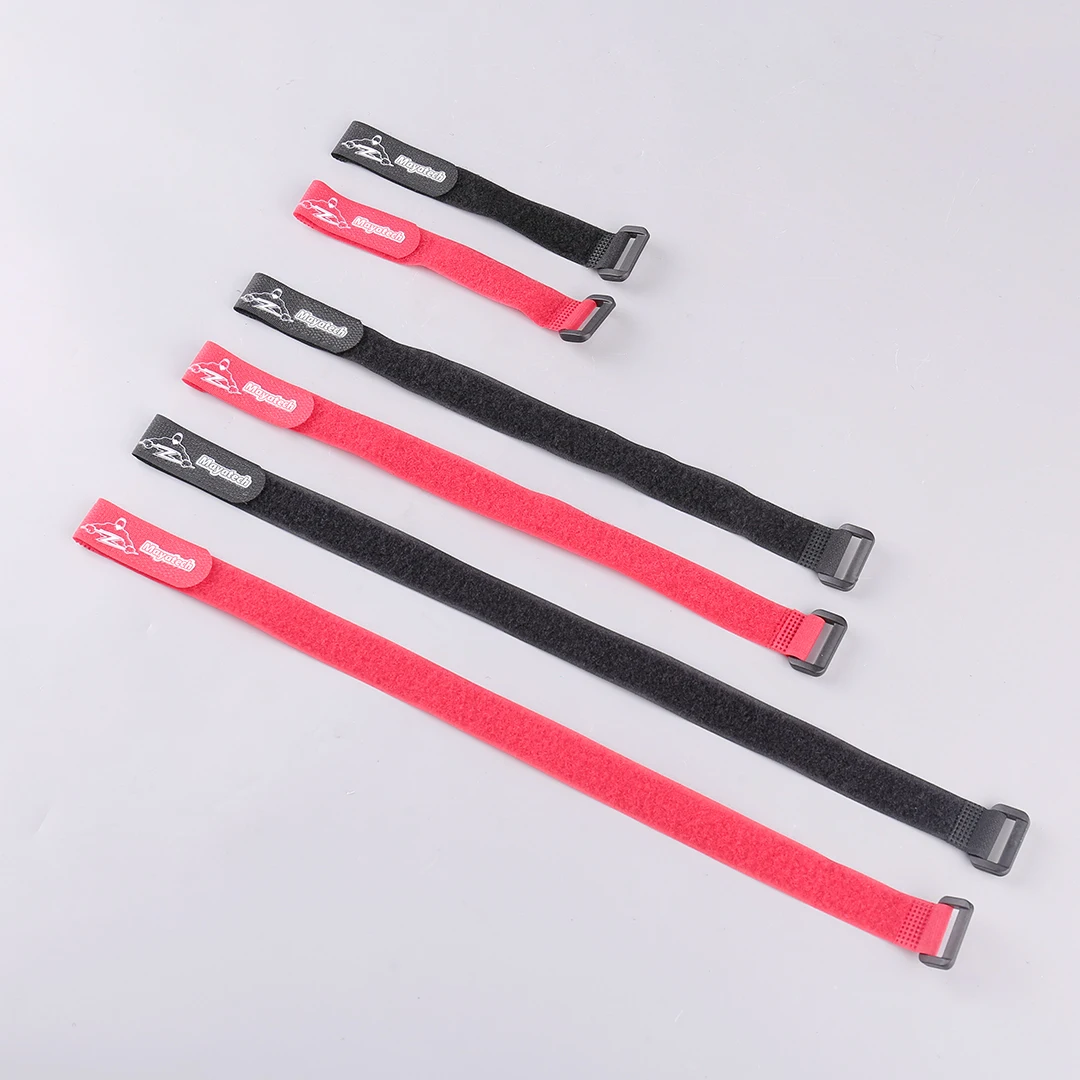 Lot de 10 Sangles Velcro Auto-agrippantes 20-45cm pour Modélisme