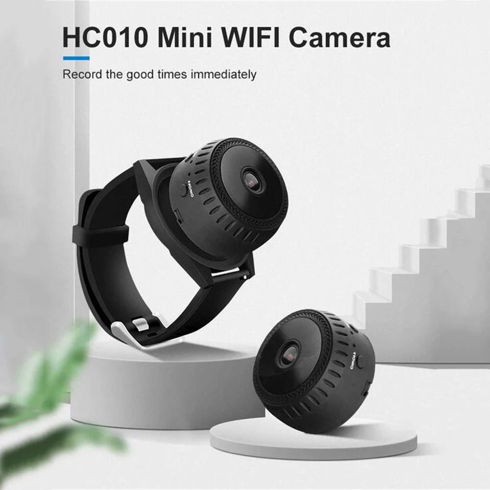 Braccialetto Hd 1080P Mini Telecamera Wifi Braccialetto Indossabile Da Esterno Videocamera Dv Registrazione Di Sorveglianza Di Sicurezza Per Visione N