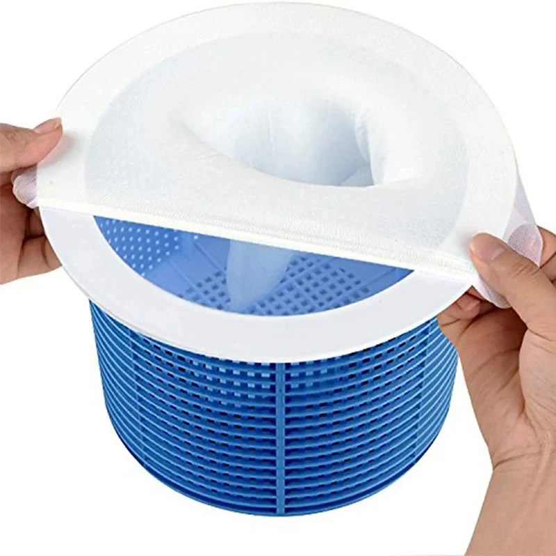 5/10pcs Swimming Pool Skimmer Socks Home Appliance Nylon Mesh Filters Baskets Skimmers Swimming Pool Cleaning Tool Accessories pool filter sponge