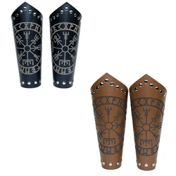 Men Bracer Wristband for Photoshoots Stage Embossed Gauntlet Gauntlet Cosplay drop shipping