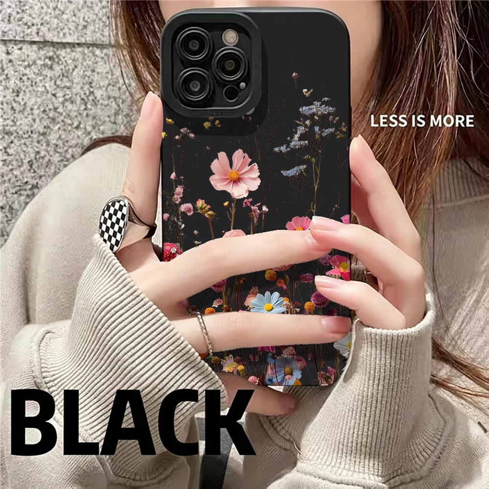 Wildflower Meadow Soft TPU Phone Case with Full Camera Protection