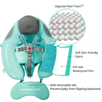 Mambobaby Newest Non Inflatable Baby Float Lying Swimming Ring Pool Toys Swim Trainer Floater For Infant Toddler 2
