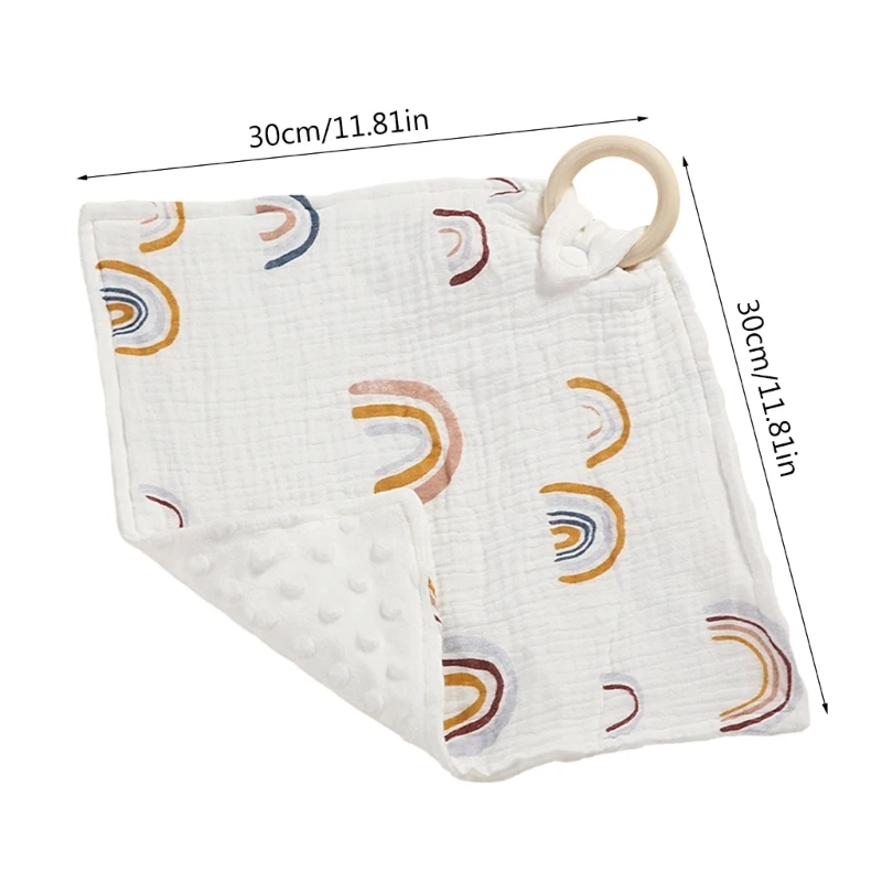 Feeding Towel Teething Bib Multi Layer Baby Bandana Towel Super Absorbent Bibs