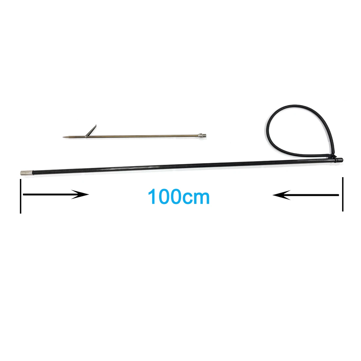 Spearfishing Hand Spear 4FT 8FT 9FT 18FT Carbon Roller Polespear Diving  Fish Pole Spear Fishing Harpoon Hawaiian Sling Slip Tips